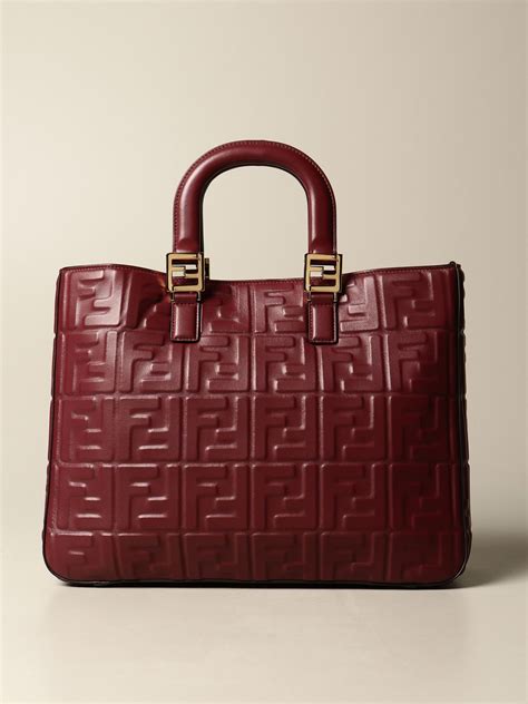 borsa fendi con logo fendi|Fendi borse shop online.